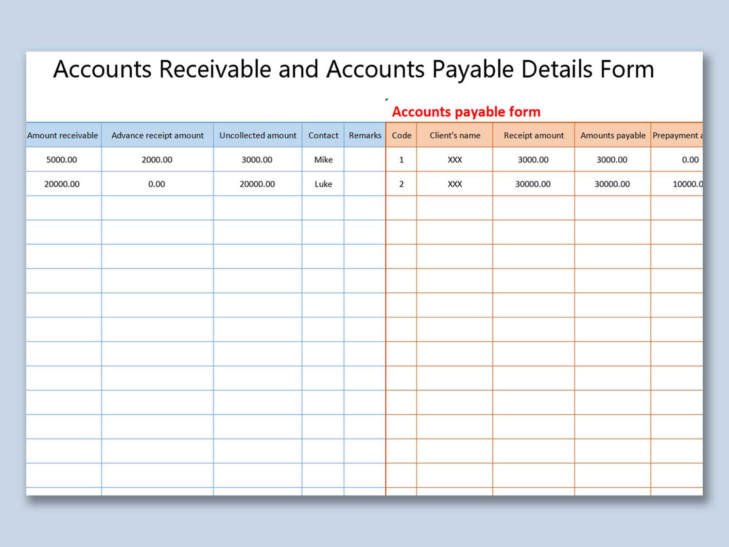 Wps Template – Free Download Writer, Presentation Intended For Accounts Receivable Report Template