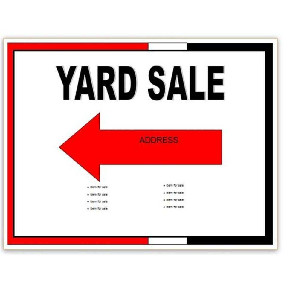 Yard Sale Flyer Template Free Image Regarding Yard Sale Flyer Template Word