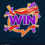 You Win Congratulation Banner Template With For Congratulations Banner Template
