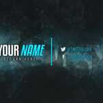 Youtube Banner Template #8 (Adobe Photoshop) For Adobe Photoshop Banner Templates