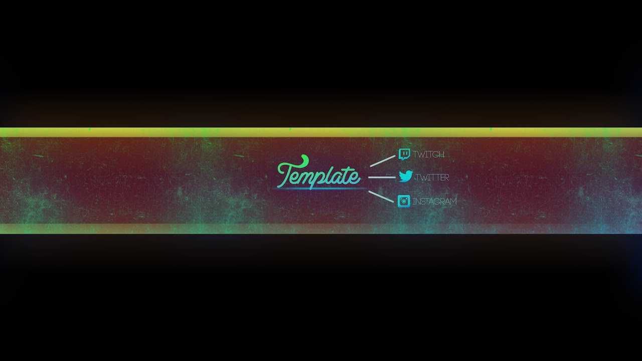 Yt Banner Template | Thanks For 100 Subs | Part (2/2) - Youtube Pertaining To Yt Banner Template